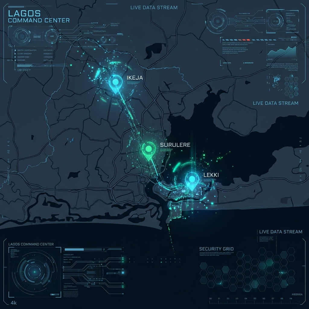 Lagos Command Center Map